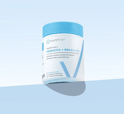 Vaginal Probiotics for Women Odor & Itch Support, Urinary & Gut Health, pH Balance | Womens Daily Probiotic with Patented Prebiotics & Lactobacillus for Feminine Wellness